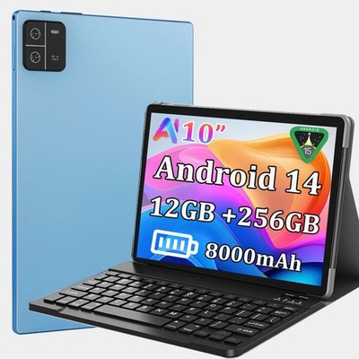2025 New Tab HD 10'' Tablet 12GB RAM 256GB ROM Octa-core Tablets 8000mAh 5MP+13MP