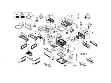Conjunto de cubierta Samsung DE94-03984A Adiabático 1/2" componente plástico