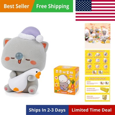 Mitao Cat Love is Like A Peach Series 1PC Blind Box Random Design Cute Figure...