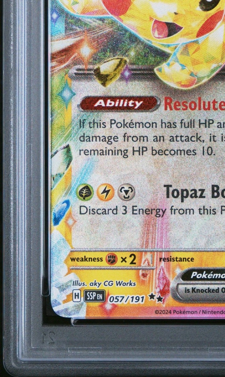 Pikachu ex 057/191 Prize Pack Series Cards Holo for sale online | eBay