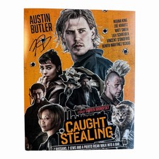 Austin Butler & Director “Caught Stealing” AUTOGRAPH Signed 11x14 Photo ACOA