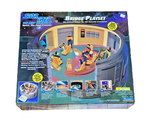 1993 Playmates Star Trek the Next Generation Bridge Play Set nib