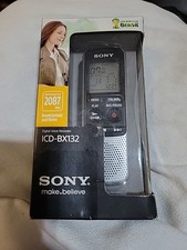 Brand New Sony ICD-BX132 Digital Voice Recorder 2000 Hours Recording Time
