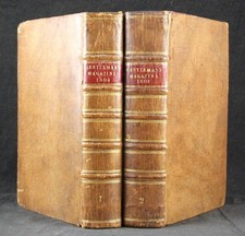 1804 GENTLEMAN'S MAGAZINE ENGRAVED PLATES DUEL AARON BURR SHOOTING HAMILTON CALF