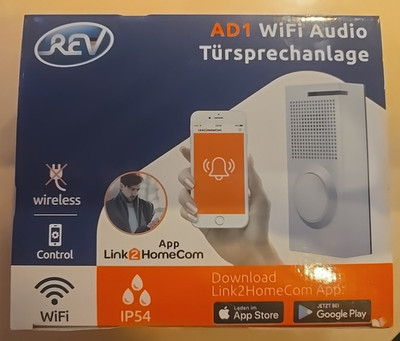 REV 0088617112 Link2Home, WLAN Sprechanlage, Aufnahme, Batteriebetrieb