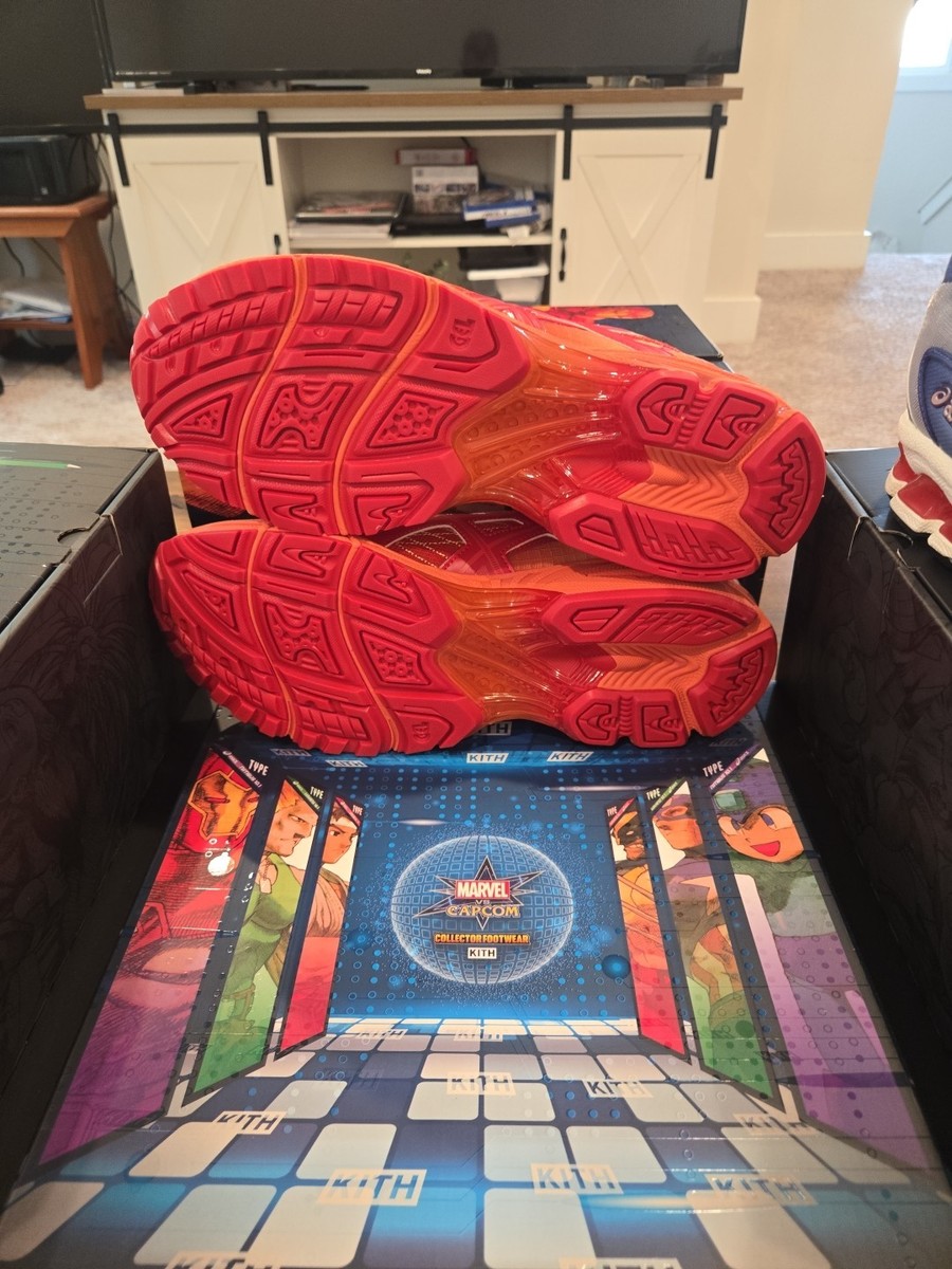 Marvel Vs. Capcom X Kith Asics 10.1 'IronMan Vs. MegaMan' WO