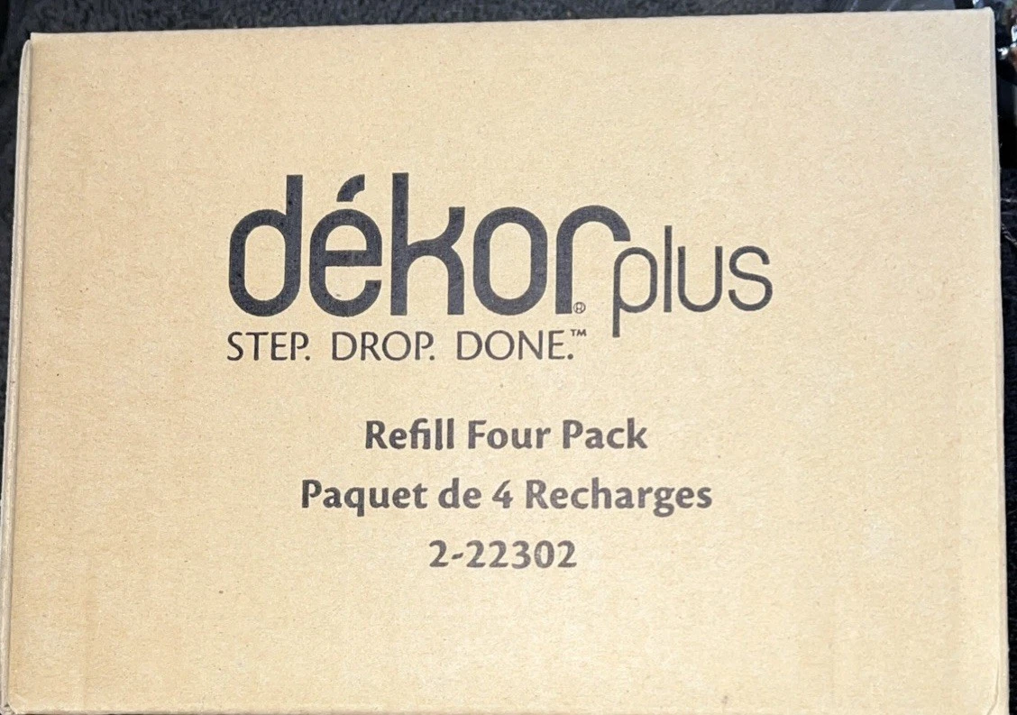 Diaper Dekor Eko Plus Refills 4 Count Eco-Friendly Diaper Pail Refills