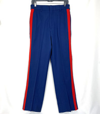 Dress Blues Uniform Trousers Pants Marine Corps USMC NCO Blood Stripe 30 S DSCP