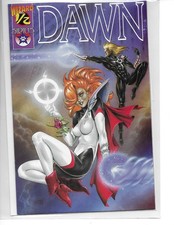 Dawn #1/2 - Linsner Limited Edition / Wizard - Sirius 1996 NM w/Cert.