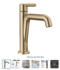 Delta Nicoli 15849LF-CZ Single Handle Bathroo...
