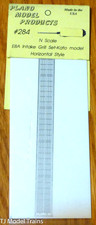 Plano N #284 Intake Grill Set for: Kato Model...