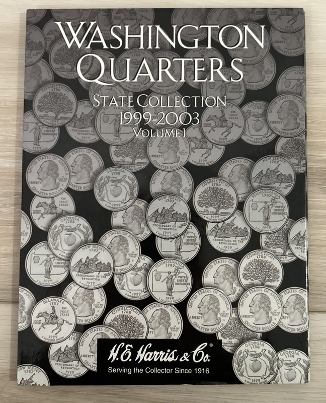 Washington Quarters State Collection 1999-2003 Official Whitman Coin Folder Vol1