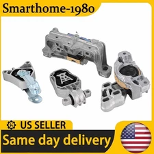 4Pcs For Mercedes CLA250 GLA250 2.0L Auto Trans Engine Motor & Auto Trans Mount