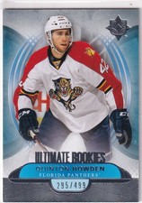 13/14 UD ULTIMATE QUINTON HOWDEN RC SP ROOKIE /499 #104