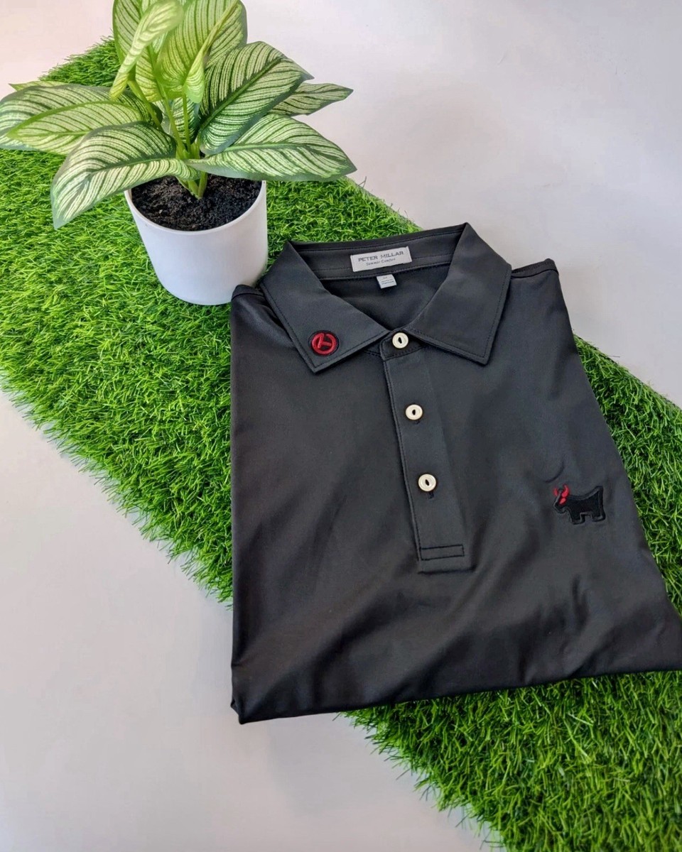 NEW Scotty Cameron Peter Millar Solid Black w/Red Bulldog