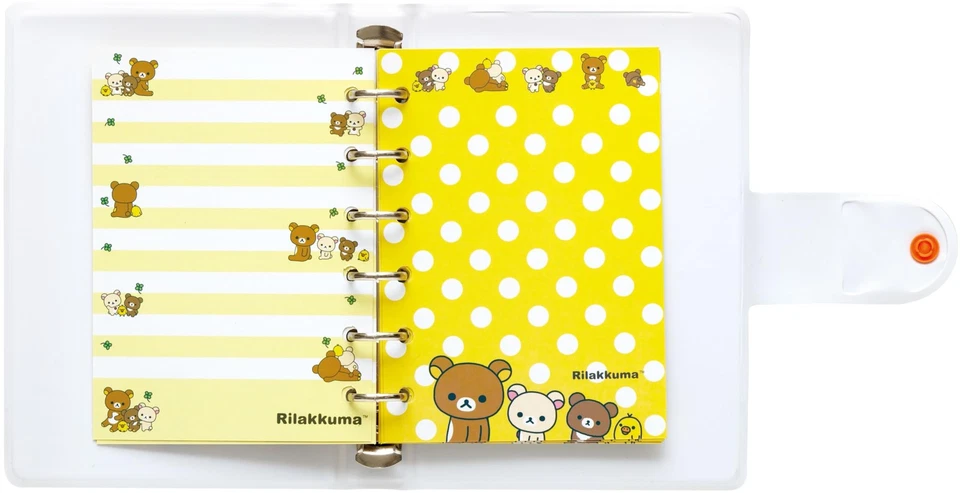 Raccoglitore adesivo San-X Rilakkuma Squishy SE68703 - Immagine 2 di 3