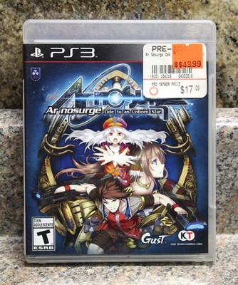 Ar Nosurge: Ode to an Unborn Star PlayStation 3 Game