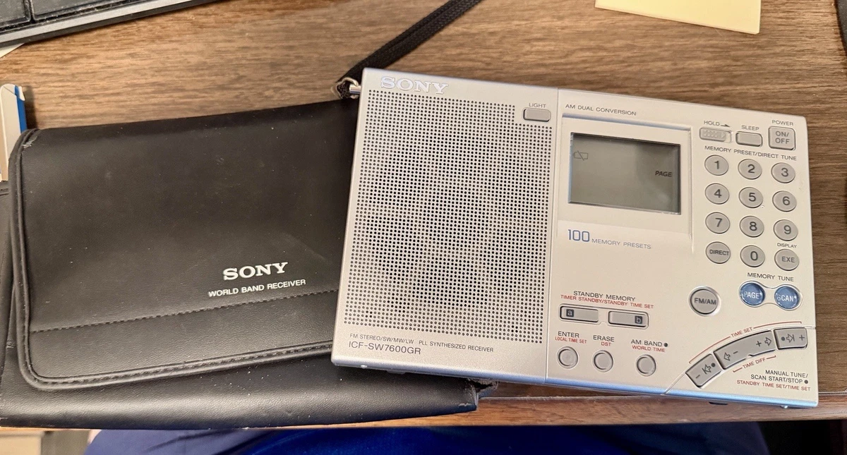 Preços baixos em Sony ICF 7600gr em Rádios AM/FM portátil | eBay