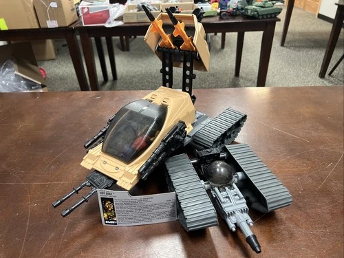G.I GI Joe ARAH 1989 Raider Tank Vehicle 100% Complete W/ Hot Seat Read Desc #ML