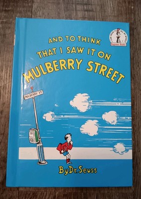Dr Suess Banned Books And To Think That I Saw It On Mulberry Street Hardcover