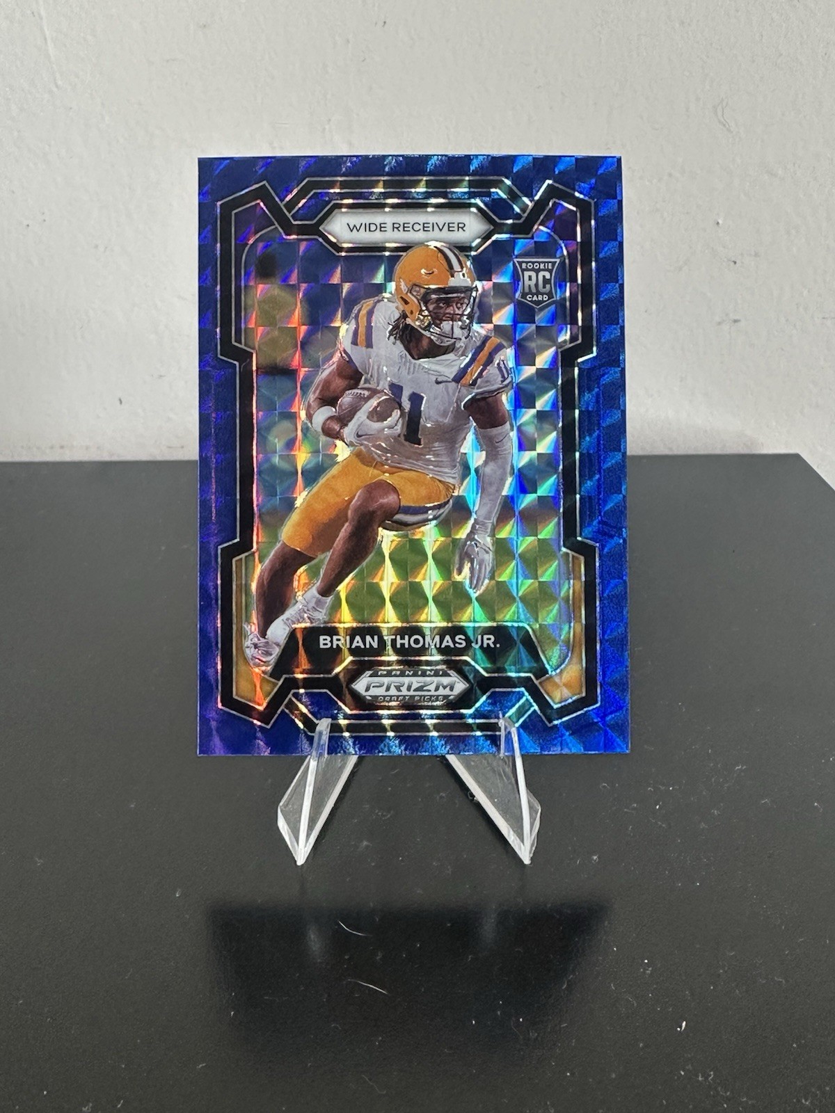 2024 Panini Prizm Draft Picks - Brian Thomas Jr. #118 Blue Finite /89 RC