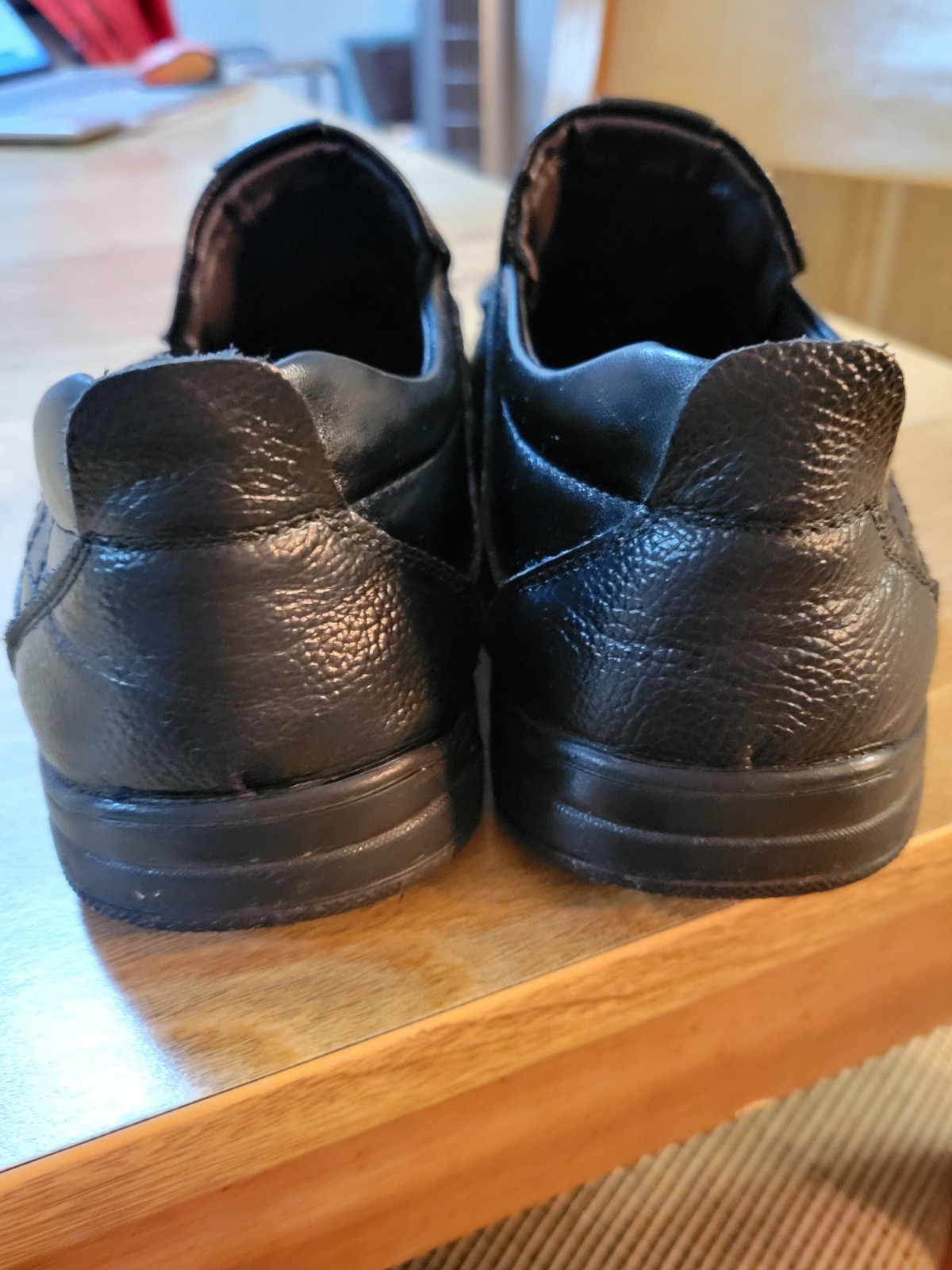 Stylish Black Pebbled Leather Loafer By Phillip P… - image 9