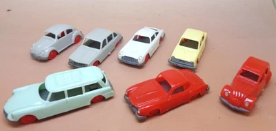 JOUEF Ho Lot de 7 voitures citroen/Renault/Aston Martin/Mercedes/Volkswagen 1/87 - Photo 1/4