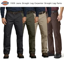 Dickies Mens Work Jeans Relaxed Fit Carpenter Style Jean Cotton Pant 1939 - NEW