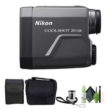 Nikon CoolShot 20 GIII 6x20 Golf Laser Rangefinder 16780 Bundle