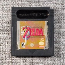 Legend of Zelda: Link's Awakening DX (Game Boy Color, 1998) Tested Working Saves