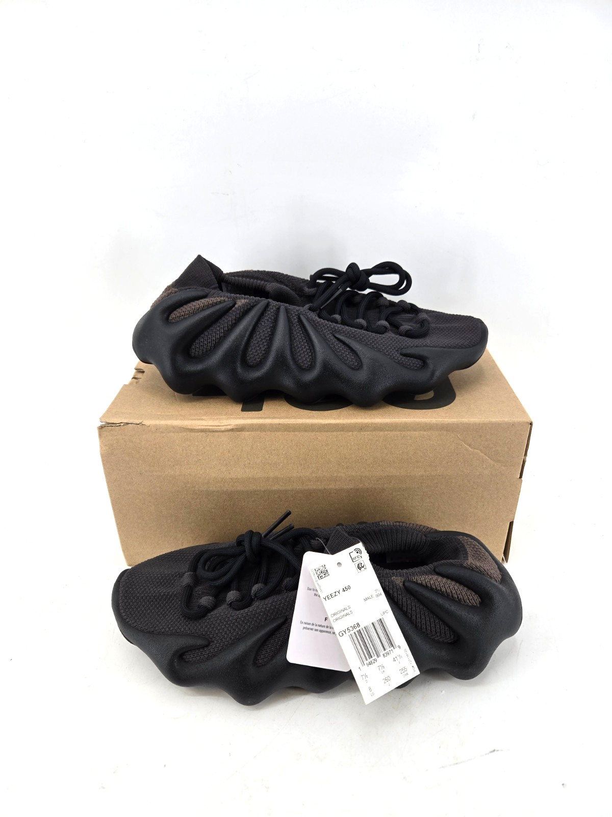 Size 8 - adidas Men's Yeezy 450 Utility Black