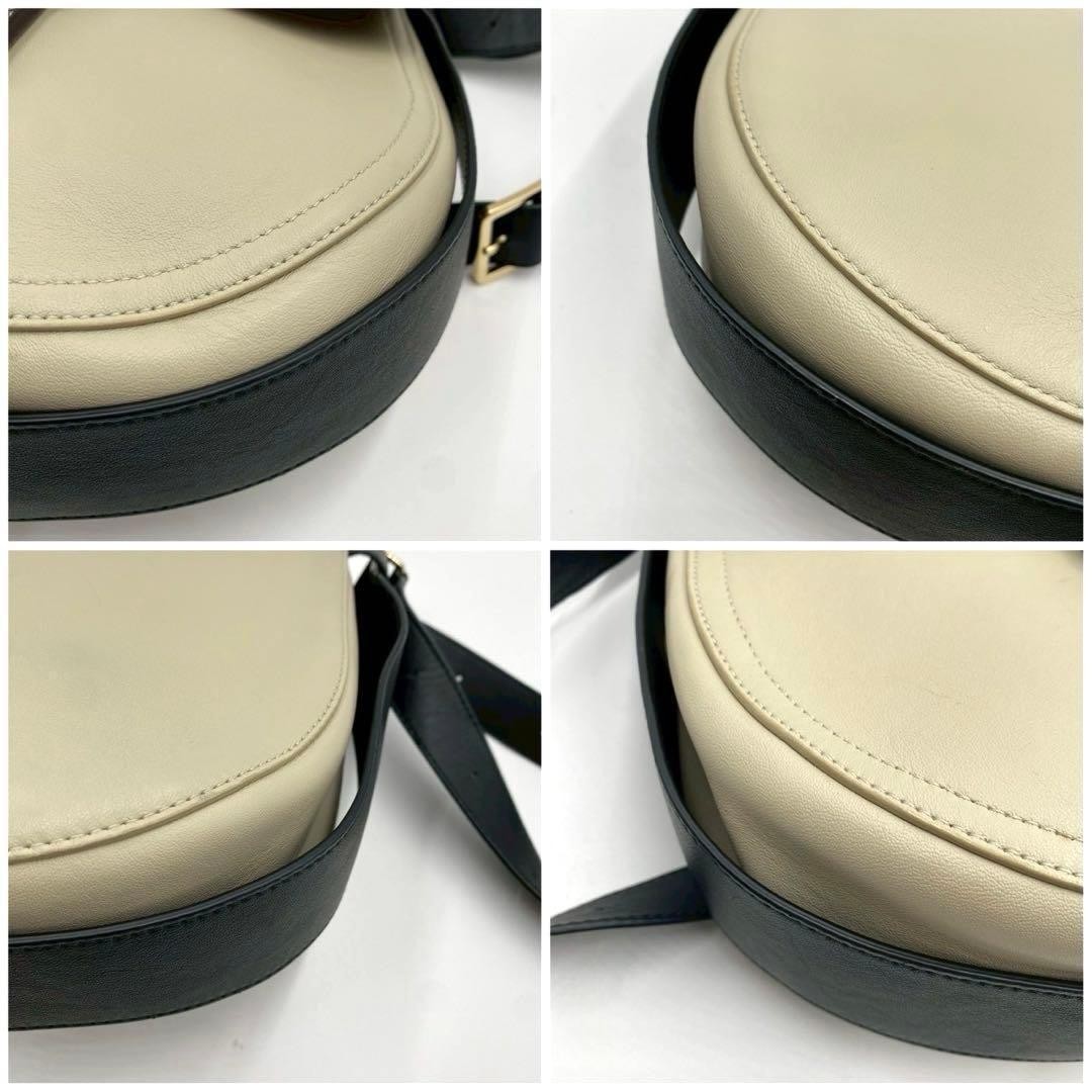 FURLA Shoulder Bag Leather Python Embossed Snake … - image 6