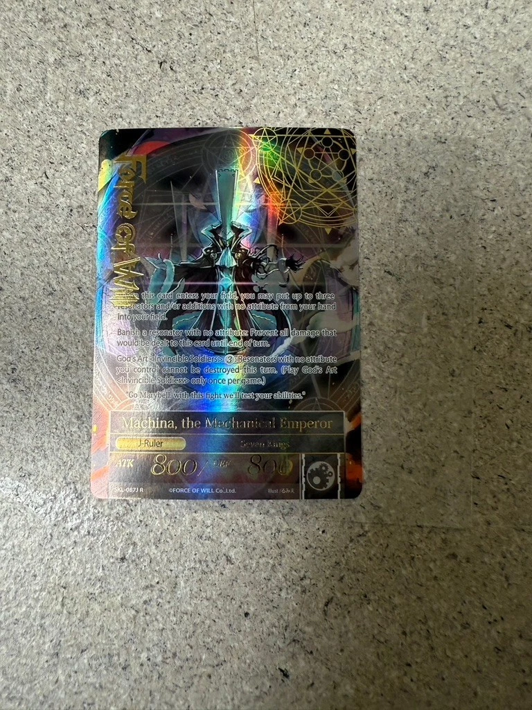 Force of Will TCG Rare Individual Collectible Card Game Cards in English  for sale | eBay