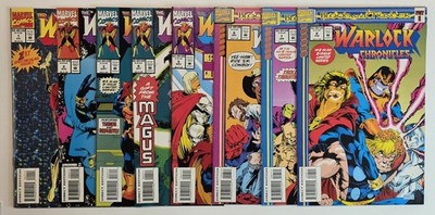 Warlock Chronicles (1993) #1-8 Complete Set Marvel Comics VF-VF/NM