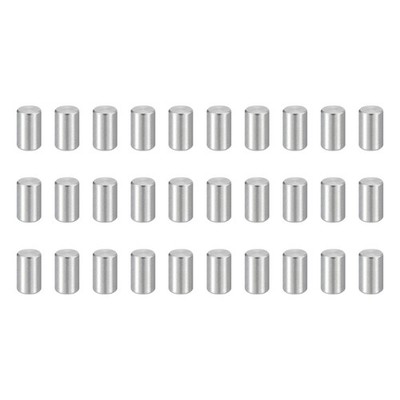 50 Stück Dübelstifte M6(6mm) x 8mm Edelstahl für Regalstützen