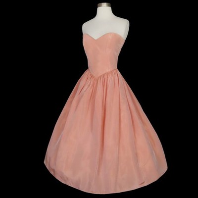 peach strapless prom dress peach mermaid prom dress Elegant Pink Strapless Pleated Side Slit Mermaid Long Prom Dress, PD38 AlineBridal
