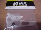 BLADE BLH2019 = STABILIZER FIN SET, WHITE: 200SRX (NEW)