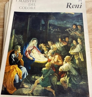 Maestri Del Colore ; Guercino, Reno, Bernardo ,Domenichino, Lot Of 10