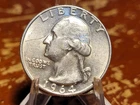 BU 1964  Washington Quarter  High Grade  90% Silver 25c US Coin