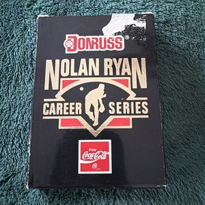 1992 Donruss Coca-Cola Nolan Ryan Career Series baseball trading cards sealed