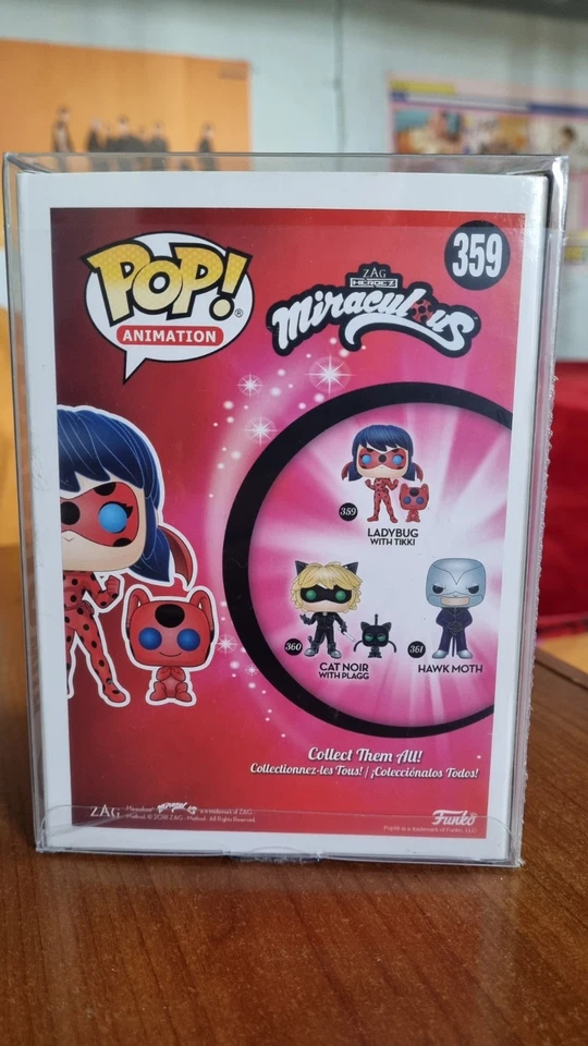 Funko Pop! Animation Miraculous Ladybug With Tikki #359 - Immagine 3 di 4