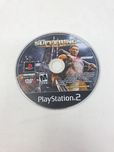 The Suffering Ties That Bind PlayStation 2 PS2 Disc Only Loose Disc Tested