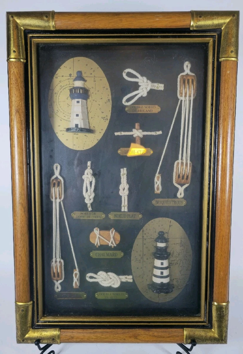 Cadre nœuds marins - Décoration