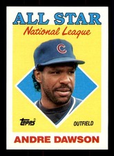 1988 Topps #401 Andre Dawson