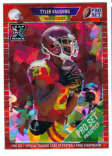 TYLER VAUGHNS 2021 LEAF PRO SET METAL ROOKIE CARD /50