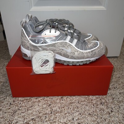 Size 9.5 - Nike Air Max 98 x Supreme Snakeskin 2016
