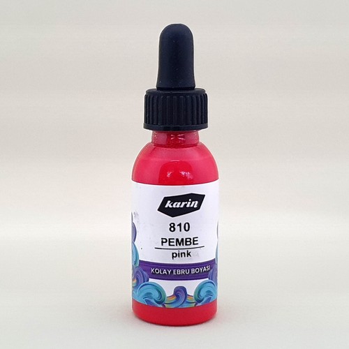 810- Pink Fertige Marmorierfarbe, magische Marmorierfarbe, Marmorierung - Bild 1 von 3