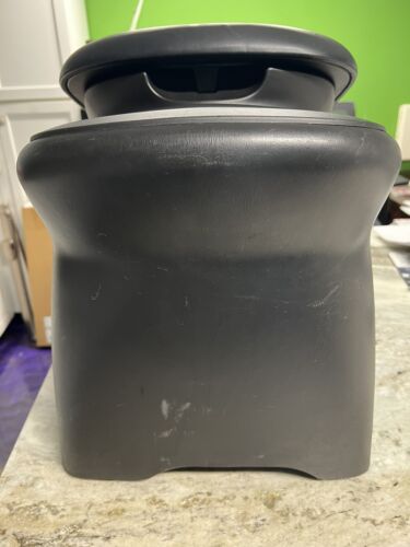 03' F150 Harley Davidson Black *Rear!* Back 100th Armrest Floor Console Lid Trim - Picture 4 of 9