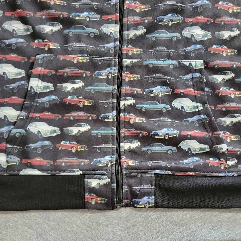 Куртка с капюшоном Upper Playground Classic Car All Over Print Dennis Kennedy размер XL - Изображение 2 из 4