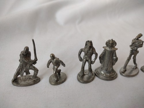 8 x Pewter metal figures - STAR WARS Monopoly - Picture 2 of 3